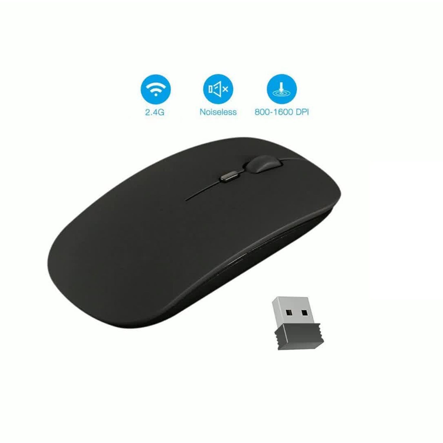 6077 Wireless Mouse for Laptop/PC/Mac/iPad pro/Computer DeoDap