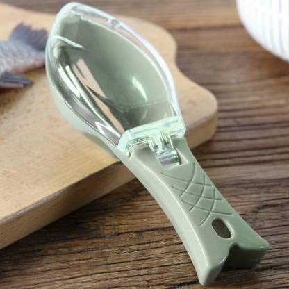 2195 Fish Scale Scraper Skin Peeler Fish Tools Kitchen Gadget DeoDap