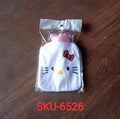 6526 White Hello Kitty small Hot Water Bag with Cover for Pain Relief, Neck, Shoulder Pain and Hand, Feet Warmer, Menstrual Cramps. DeoDap