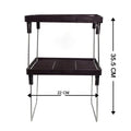 2796 2 Layer Kitchen Rack For Holding And Placing Types Of Things. DeoDap