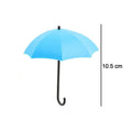 9063 Multipurpose Umbrella Key Hat Holder Wall Hanging Hook Multicolor DeoDap