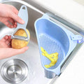 2119 Triangular Multi Functional Drainer Shelf Sink Storage Holder DeoDap