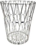 3040 Multipurpose Fruit Basket Stainless Steel Wire Bowl Foldable Basket for Vegetable / Fruits / Dining DeoDap