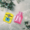 6506 Minions small Hot Water Bag with Cover for Pain Relief, Neck, Shoulder Pain and Hand, Feet Warmer, Menstrual Cramps. DeoDap