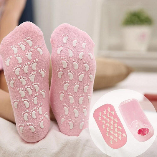 503 Silicone Moisturizing Feet Socks Gel (1 pair) DeoDap