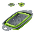 2380 Plastic Folding Basket/Strainer for Kitchen DeoDap