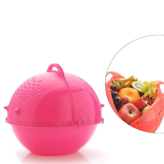 8111 Ganesh Fruit and vegetable basket Plastic Fruit & Vegetable Basket DeoDap