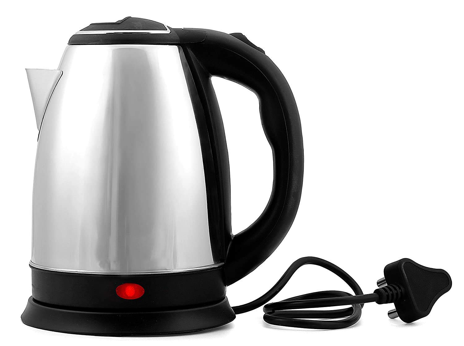 2151 Stainless Steel Electric Kettle with Lid - 2 l DeoDap