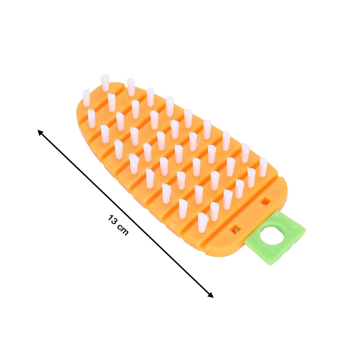 2950 Vegetable Scrubbing Brush, Vegetable Scrubber Non‑Toxic Fruit Brush Carrot Shape Vegetable Brush for Potato for Vegetable DeoDap