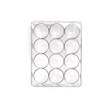 2794 12 Cavity Egg Storage Box For Holding And Placing Eggs Easily And Firmly. DeoDap