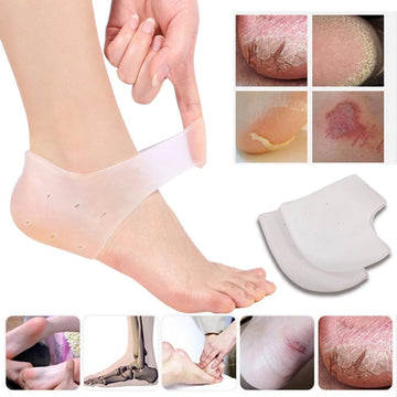 339 Moisturizing Skin Softening Silicone Gel for Dry Cracked Heel Repair (Multicolour) Your Brand