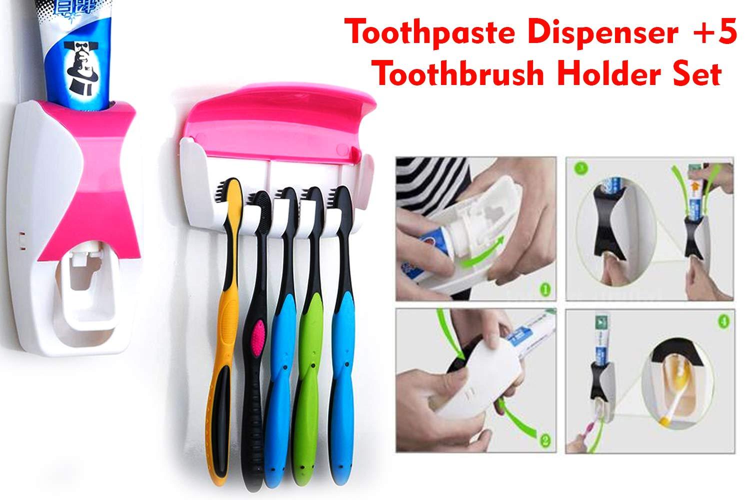 200 Toothpaste Dispenser & Tooth Brush with Toothbrush DeoDap