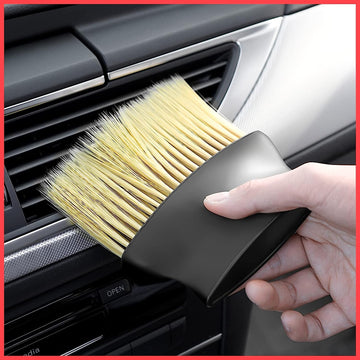 Car Interior AC Vents Cleaning Brush Soft Duster Interior Cleaning Detailing Accessories Dusting Tool for Automotive Accessory Car Cleaning Brush AC Vent Cleaning for Car Dashboard Dust Dirt