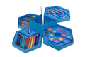 859 46 Pcs Plastic Art Colour Set with Color Pencil, Crayons, Oil Pastel and Sketch Pens DeoDap