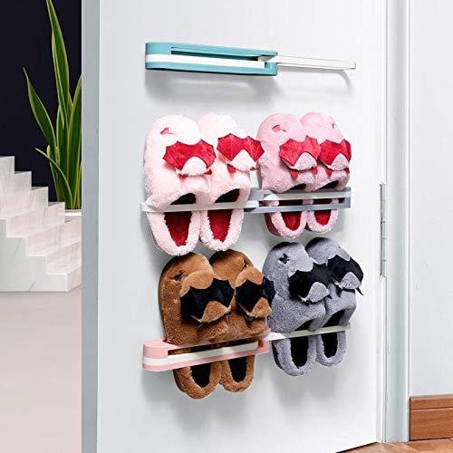 1122 Multifunction Folding Slippers/Shoes Hanger Organizer Rack DeoDap