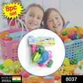 8037 Plastic Fruits N Veggies Exclusive Collection of Realistic Sliceable Fruits DeoDap