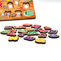 3495 Wooden Capital Alphabets Letters Learning Educational Puzzle Toy for Kids. Amd-Deodap