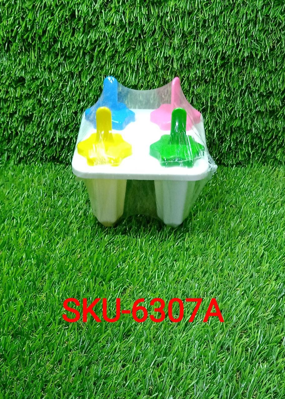 6307A 4Pc Ice Candy mould Used for Making Ice-Creams DeoDap