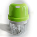 2485 Portable USB Rechargeable Electric Chopper Fruit Vegetable Onion Chopper Garlic Chopper DeoDap