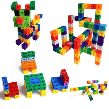 3912 60 Pc Cube Blocks Toy used in all kinds of household and official places specially for kids and children for their playing and enjoying purposes. DeoDap