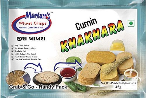 009 Jeera Khakhra (Pack of 8) Maniarr's