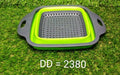 2380 Plastic Folding Basket/Strainer for Kitchen DeoDap