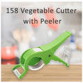 158 Vegetable Cutter with Peeler DeoDap