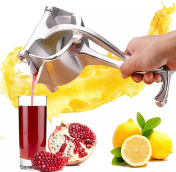 2445 Manual Aluminium and Plastic Fruit Press Juicer DeoDap